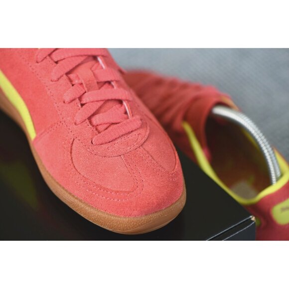 New! Size: 5.5 Women | PUMA Palermo | Color: Salmon/Lime Sheen/Gum | 397643-22 - Picture 11 of 16